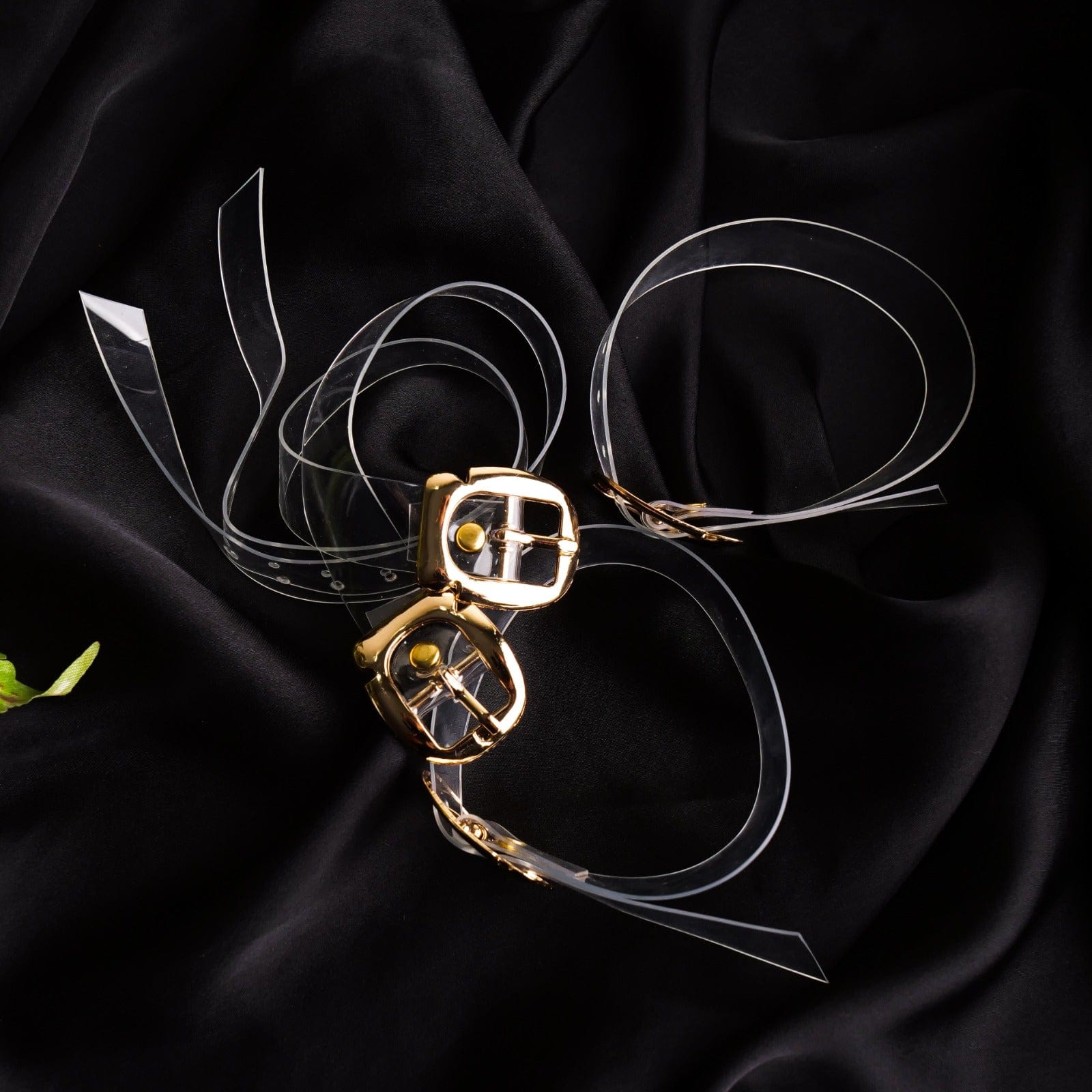 Pair Of Transparent Ankle Straps